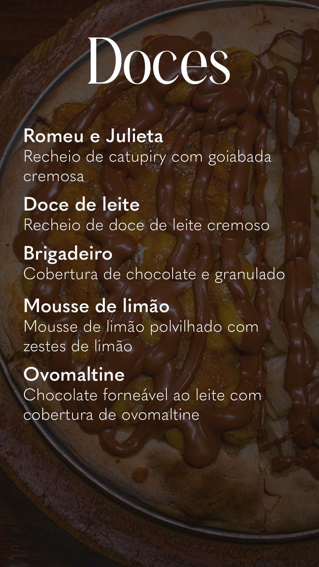 Página do Cardápio 10
