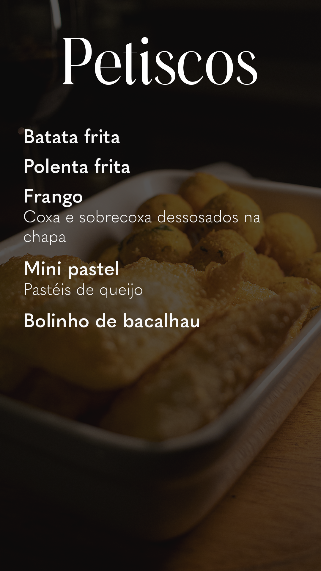 Página do Cardápio 8